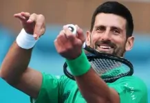 foto mostra o atleta Novak Djokovic