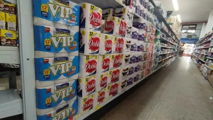 O papel higiênico