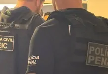 na foto, policial penal preso canoas