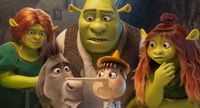imagem do trailer de Shrek 5