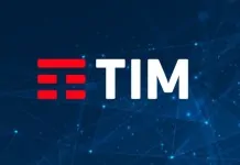 Imagem mostra logotipo da Tim