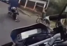 traficante perde prótese emfuga