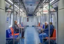 na foto, trensurb