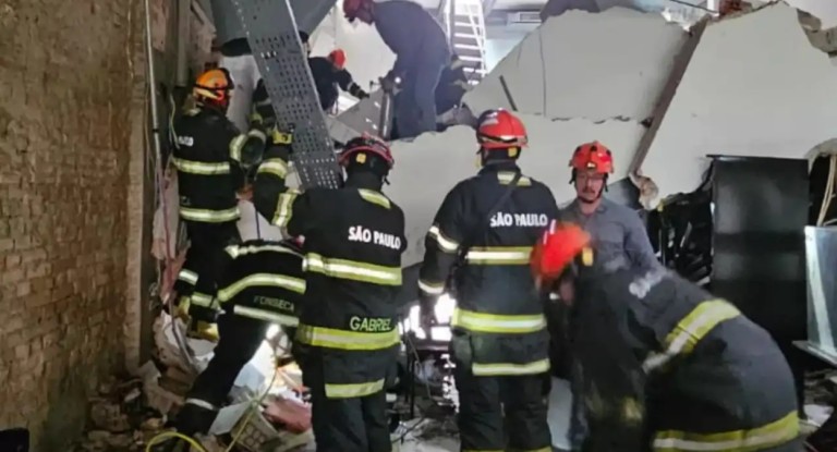 Uma pessoa morre em desabamento de restaurante com cardápio do chef Fogaça