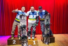 O paratleta de canoas