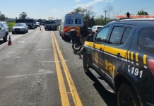 O acidente que aconteceu na BR-386