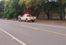 Motociclista morre em acidente após perder o controle da moto na RS-142 ocorrência do acidente na RS-142