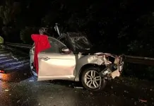 Filha de motorista que morreu em acidente na BR-386 em Nova Santa Rita está em estado grave na foto, acidente BR-386 Nova Santa Rita