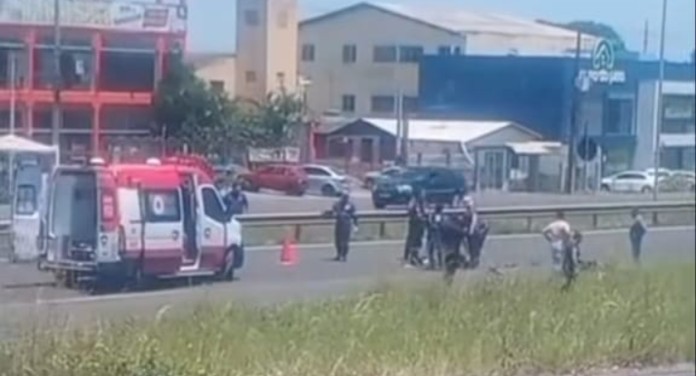 Acidente na RS-118 em Sapucaia do Sul termina em morte de motociclista