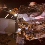 Homem morre em grave acidente em rodovia no RS Acidente RS-406 em Nonoai: colisão entre ônibus e carro deixa uma pessoa morta no Norte do Estado