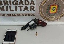 foto da ocorrência onde um adolescente de 16 anos foi morto em erechim