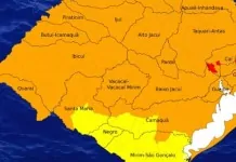 Rio Grande do Sul: Defesa Civil divulga cidades com risco hidrológico para os próximos dias Rio Grande do Sul: Defesa Civil divulga cidades com risco hidrológico