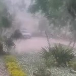 Cidade gaúcha que recebeu alerta meteorológico da Defesa Civil do RS