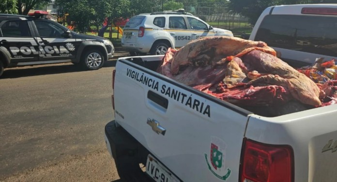 Durante fiscalização de alimentos impróprios, 400 kg de carne suja são apreendidas no RS