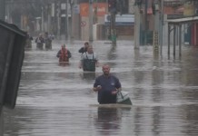 auxilio para familias atingidas pela enchente