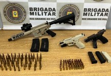 na foto, brigada militar nova santa rita