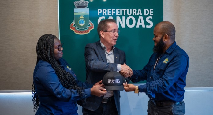 Canoas recebe comitiva de Moçambique para troca de experiências em inovação e segurança