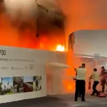 Incêndio atinge Pavilhão dos Países na COP30