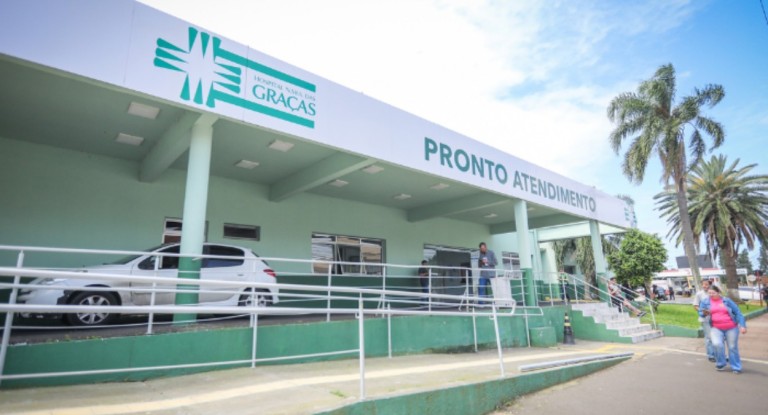 na foto, ciclista acidente canoas