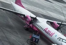 Ciclone impede voo da Azul no RS