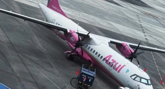 Ciclone impede voo da Azul no RS