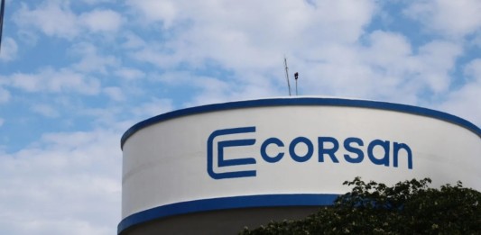 foto de uma caixa d'água da corsan em canoas