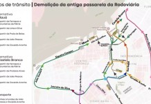 Entorno da Rodoviária de Porto Alegre terá bloqueio para demolição de passarela entorno-da-rodoviaria-de-porto-alegre-tera-bloqueio-para-demolicao-de-passarela