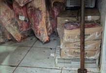 Fiscalização interdita padaria e açougue de supermercado no RS A fiscalização em supermercado que aprendeu alimentos