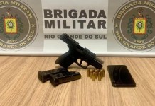 Homem é morto a tiros e suspeito é preso em flagrante em Carlos Barbosa