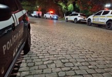 ocorrência do homem morto em Caxias do Sul