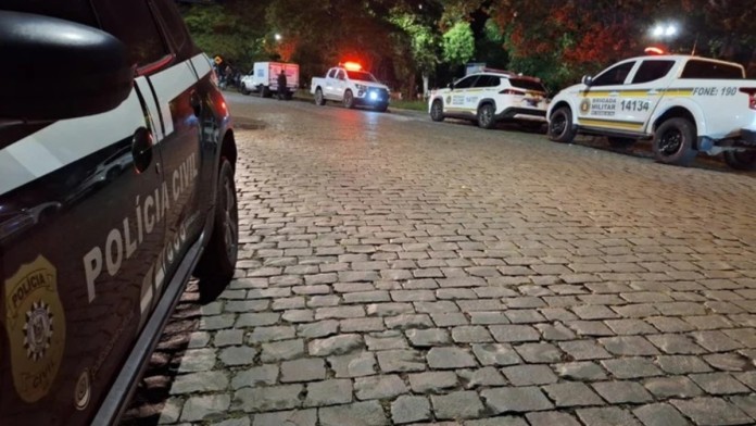 ocorrência do homem morto em Caxias do Sul
