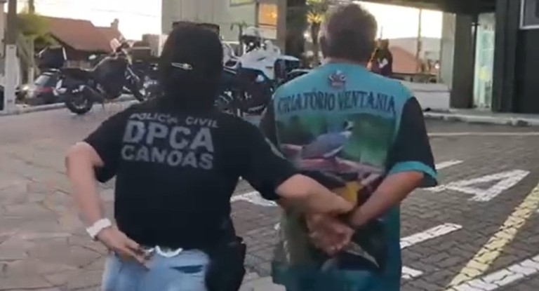 idoso preso crime sexual canoas
