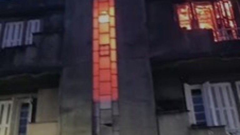 incêndio no centro de Porto Alegre