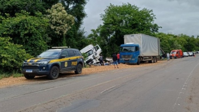 acidente que matou motorista na BR-386