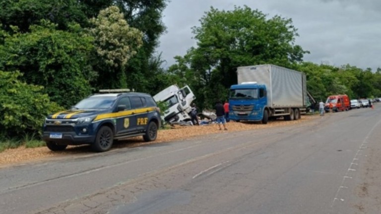 acidente que matou motorista na BR-386