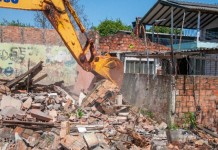 as obras na Mathias Velho em Canoas
