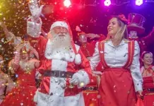 Papai Noel chega neste sábado em shopping de Canoas na foto, papai noel em shopping de Canoas
