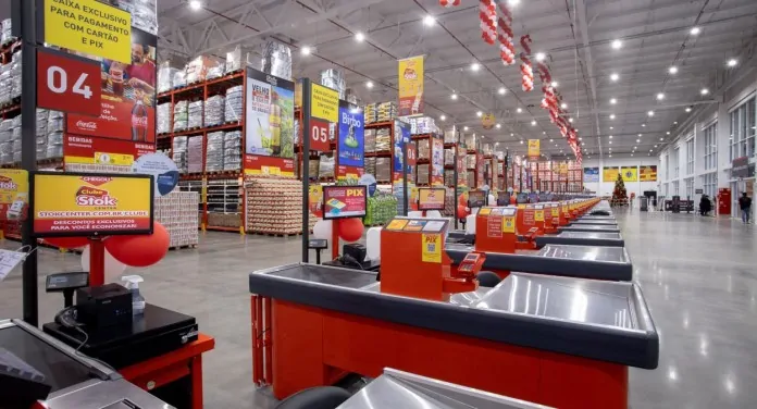 na foto, stok center imbé