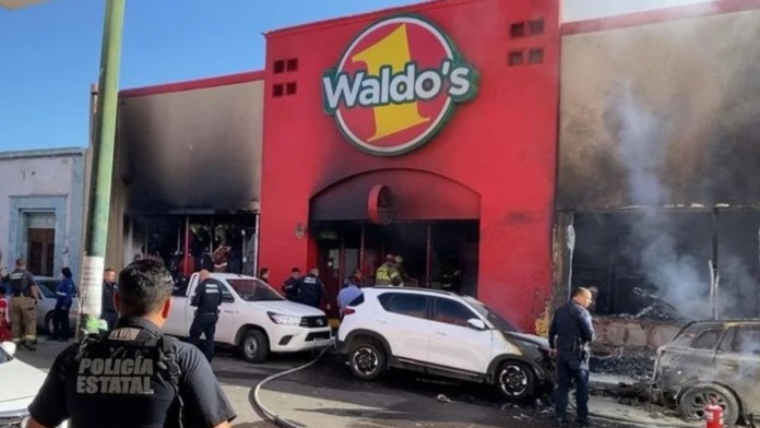 O supermercado onde aconteceu a explosão no méxico