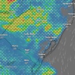 Chuva em Canoas? Veja como fica o tempo após alertas de ciclones na Região Sul imagem de satélite mostra o tempo em canoas