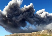 vulcão na Argentina