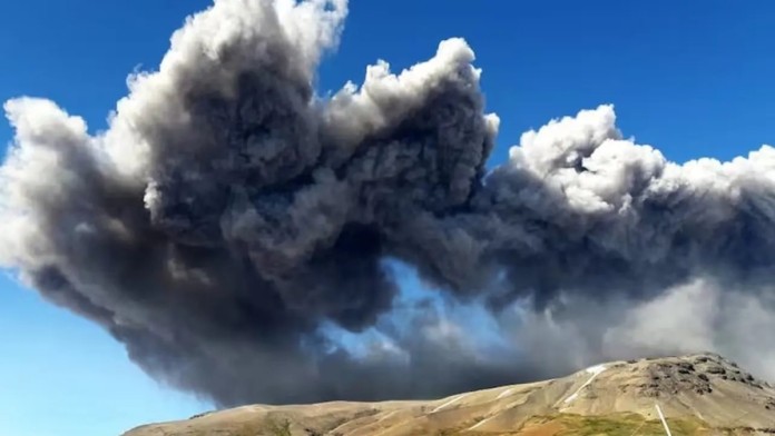 vulcão na Argentina