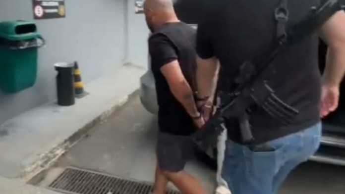 O líder de facção preso