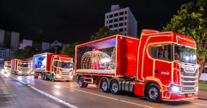 Veja onde a Caravana de Natal da Coca-Cola vai passar em Canoas
