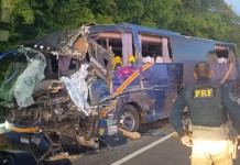 Identificado motorista de ônibus que morreu após acidente na BR-386 acidente BR-386