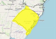 Alerta amarelo do Inmet coloca o RS em risco de tempestades e calor acima dos 30ºC