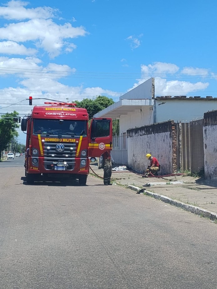 O incêndio em Canoas