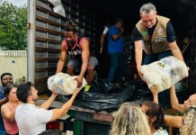 Governo Federal comemora em Canoas entrega de 1 milhão de cestas básicas canoas cestas básicas