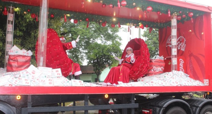 caravana de natal coca-cola