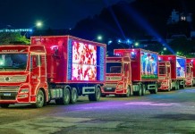 Veja quando a caravana de Natal da Coca-Cola vai passar por Canoas